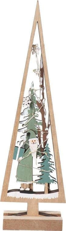 Goliat Houten kerstboom met LED-verlichting