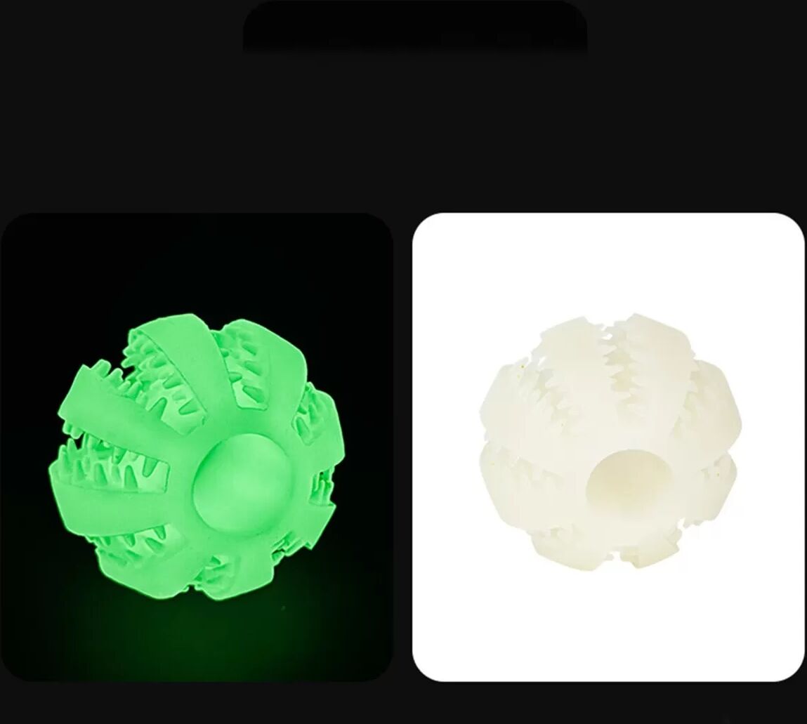 INF Leuchtender Futterball für Hunde - 5cm, 6cm, 7cm Set