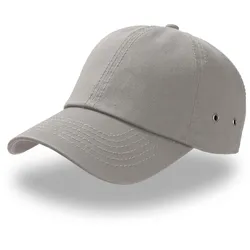 Atlantis Unisex 6-Panel Baseball Kappe 'Aktion' Klassische Cap ACTI grey one size