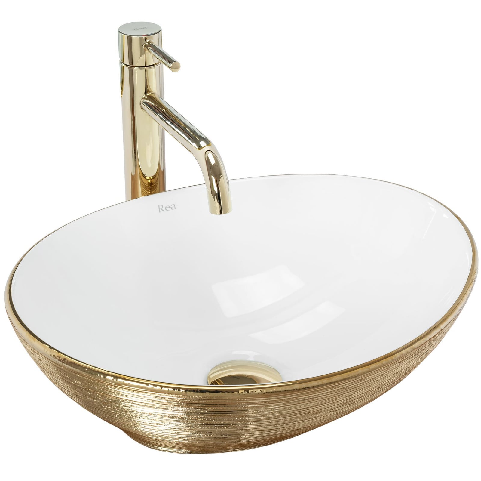 Rea Opzetwastafel Sofia Brush Gold