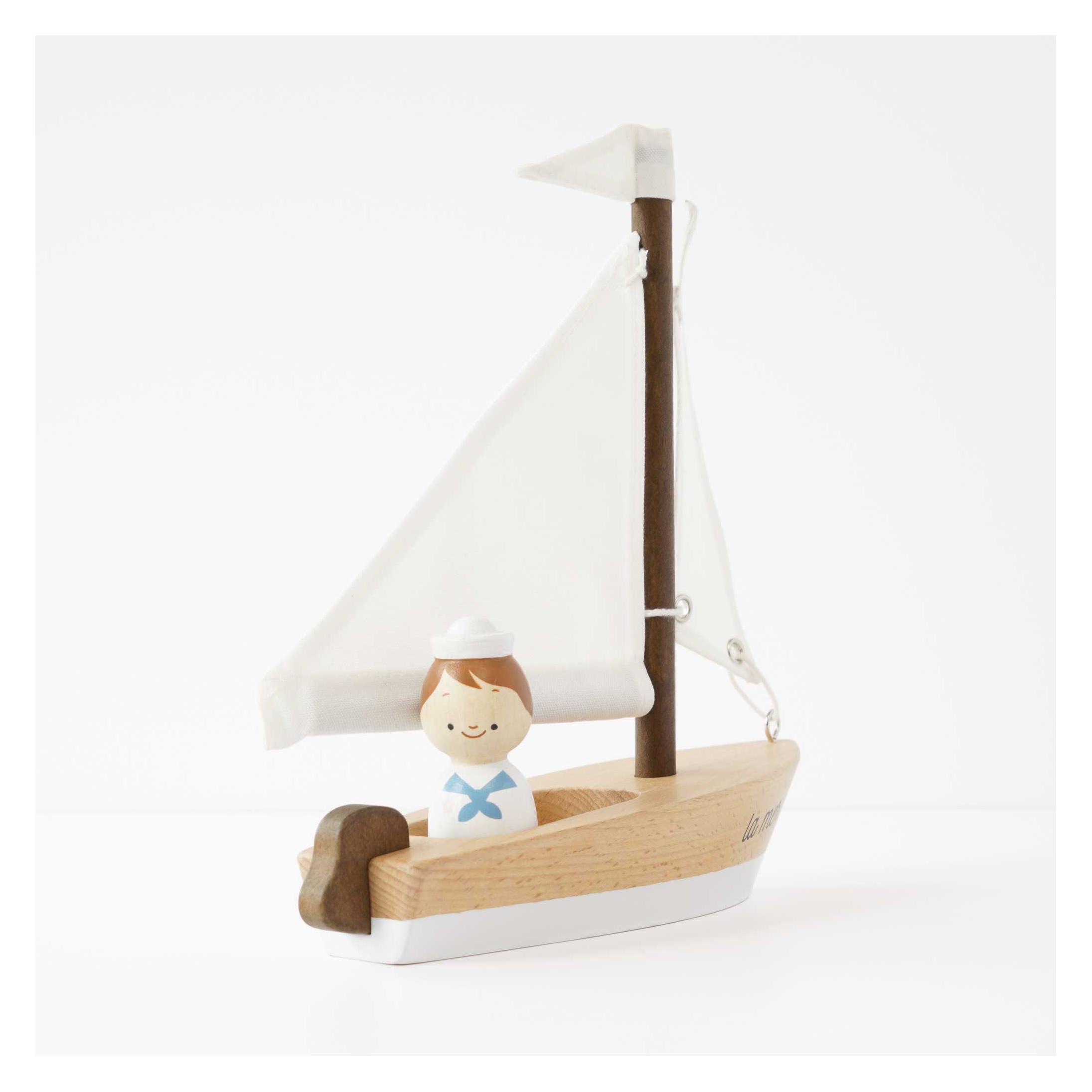 Le Toy Van Segelboot & Kapitän (TV810)