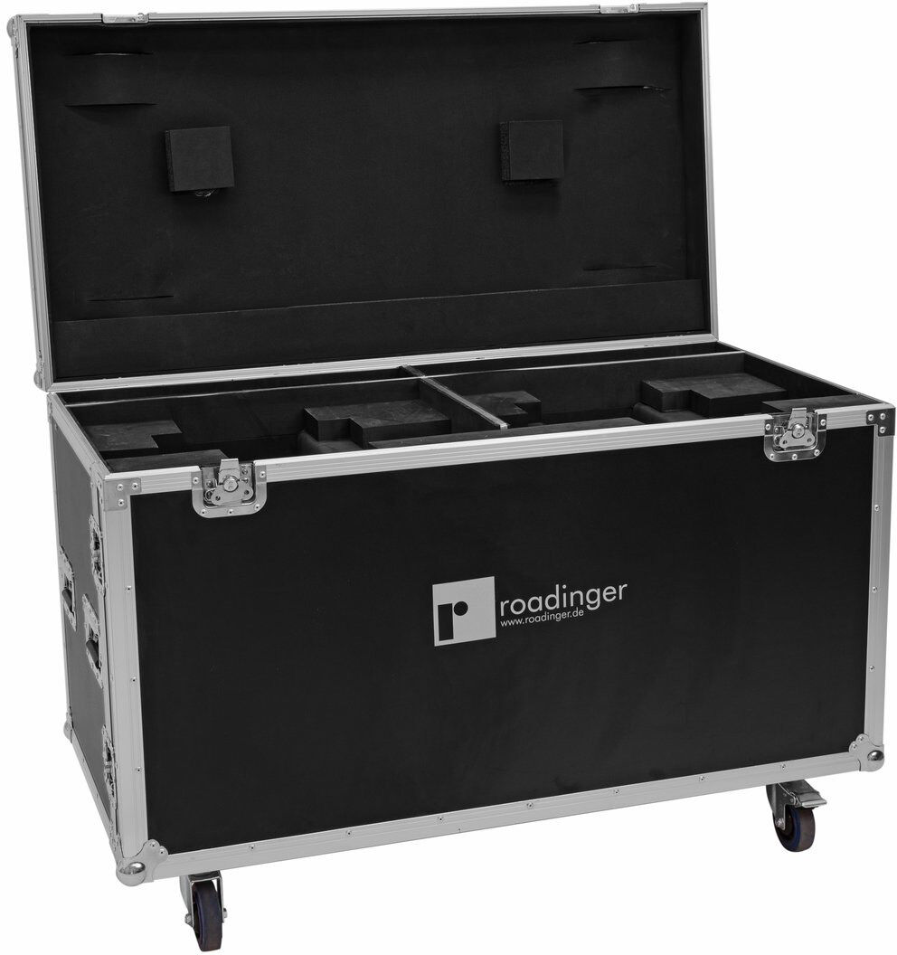 Roadinger Flightcase 2x Dmh-640 Mit Rollen