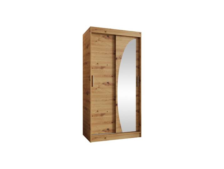 SCHWEBETÜRENSCHRANK Wika 100 cm mit Schubladen
