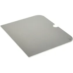 Edelstahl Plancha für Weber Go Anywhere - massive Grillplatte