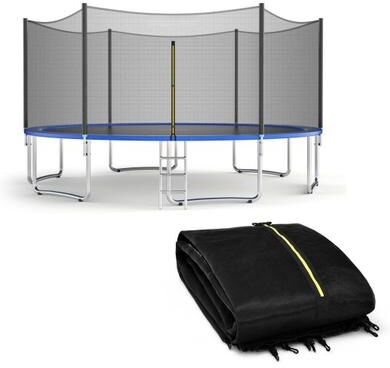 Costway Trampoline Safety Replacement Protection Enclosure Net-16 ft