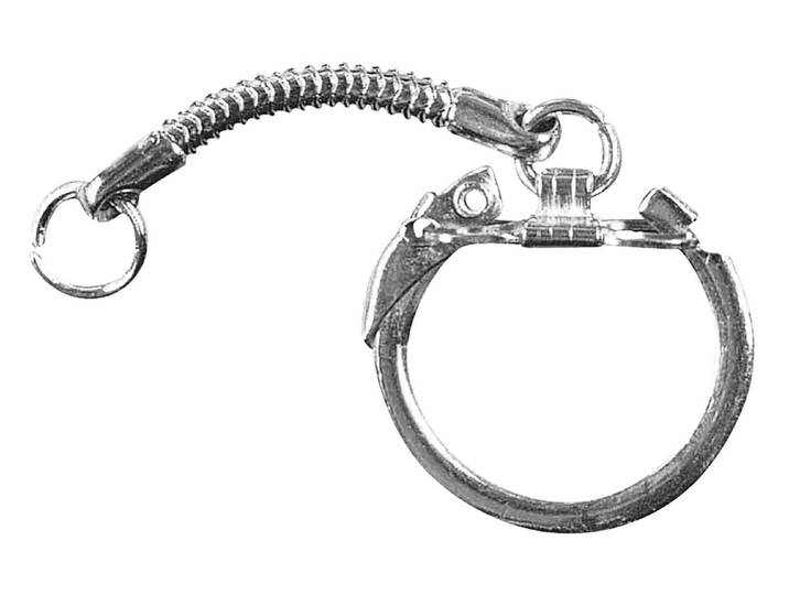 Rayher Schlüsselanhänger Metall ⌀ 2 cm 2 Stück