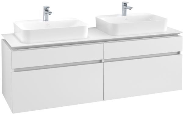 Villeroy und Boch Villeroy & Boch Legato Waschtischunterschrank B76800MS 160x55x50cm, White Matt