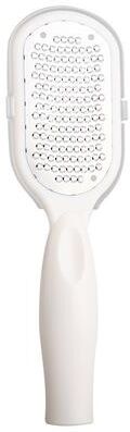 Uplifted Trends Double Sided Foot File & Callus Remover Pumice Stone For Home Pedicure & Foot Care white