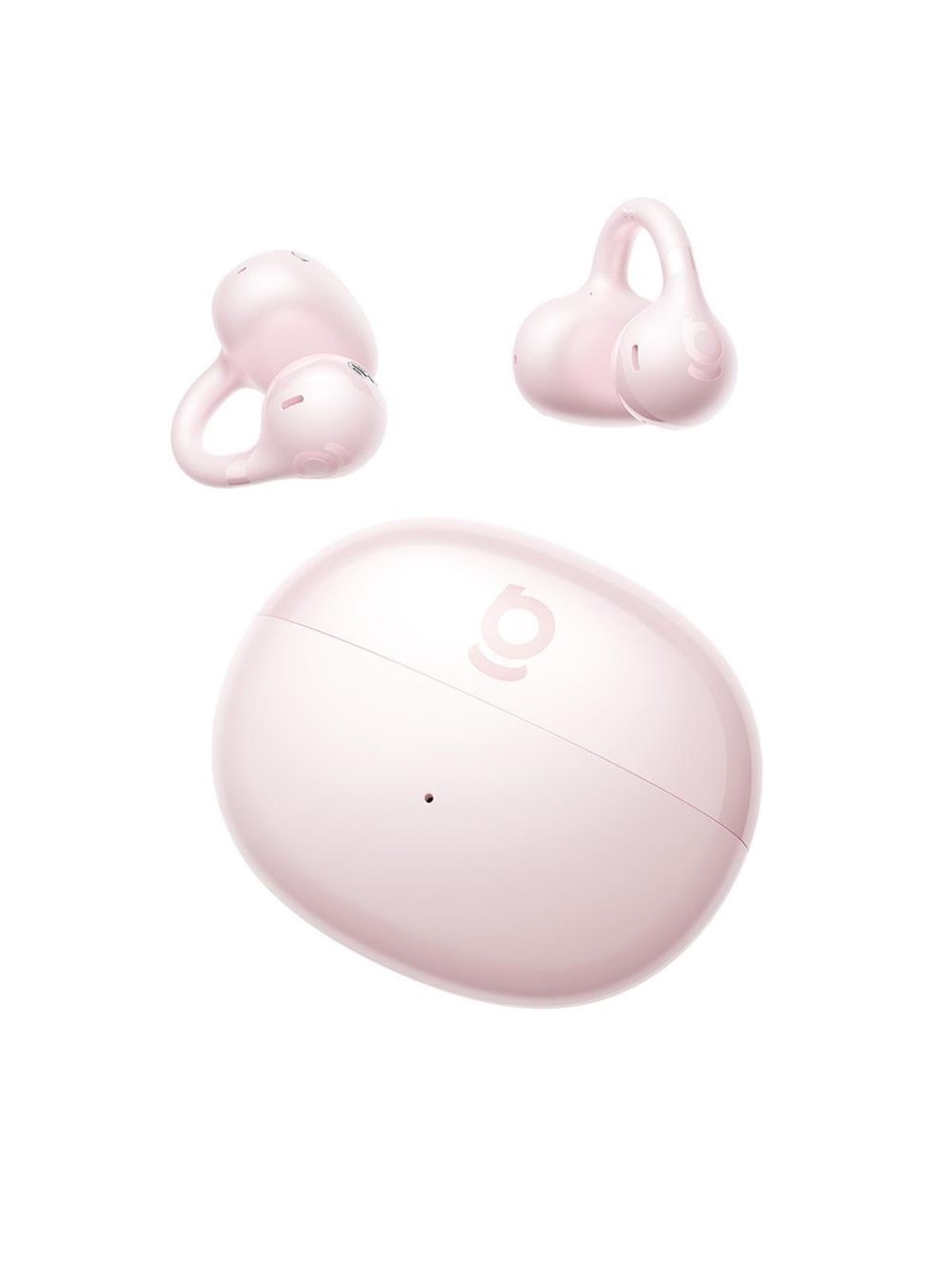Baseus OWS Bass BC1 Earphones with Clip - Pink