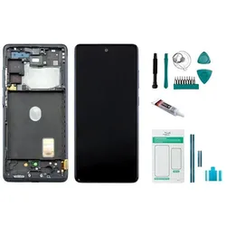 Kaputt.de Samsung Galaxy S20 FE 4G (G780) Display blau (Cloud Navy) - Set (Display), Mobilgerät Ersatzteile, Blau
