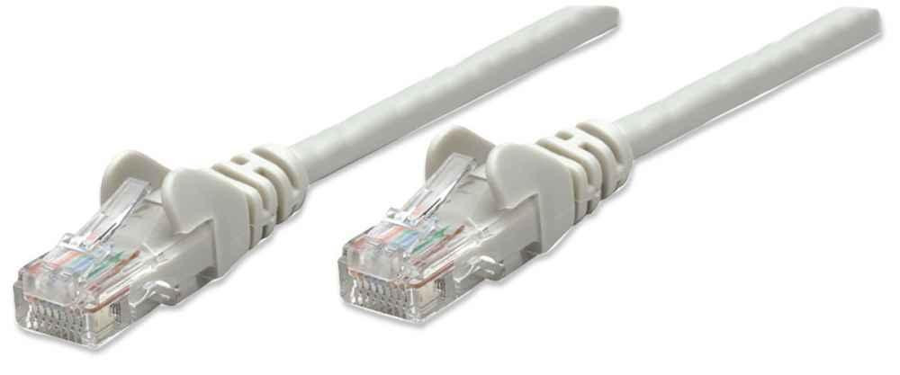 Intellinet IC Intracom Manhattan patchkabel Cat6 UTP, grijs, 2 meter, 3 stuks