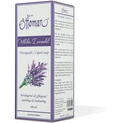 Lavendel Flüssigseife 400ml - reinigt & pflegt die Haut für weiche, saubere & gepflegte Hände - entspannender Duft für Wellness & Erholung