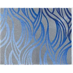 GRUND Badteppich MAYRA blue 50x60 cm