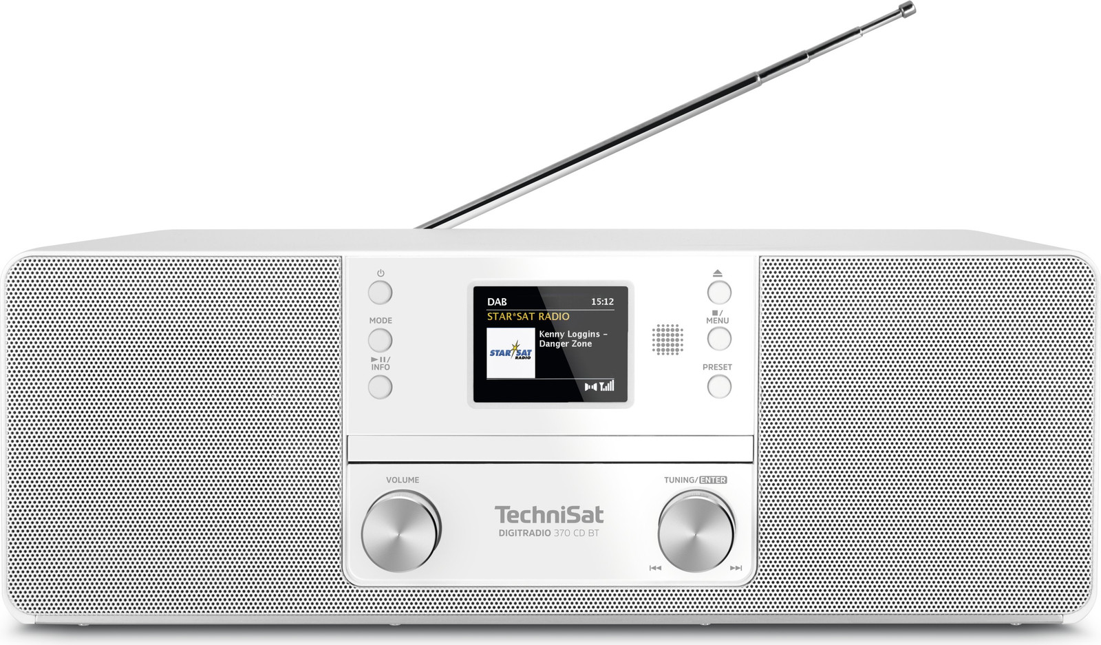 TechniSat DigitRadio 370 CD BT, wit