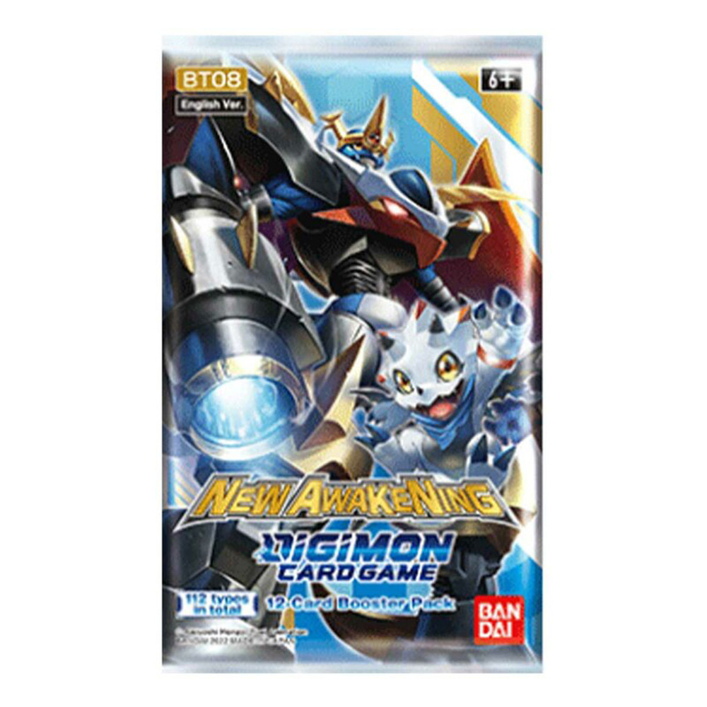 Bandai Digimon Card Game BT08 New Awakening Uitbreidingsset Engels