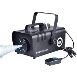 No Name LIGHT4ME BLACK 1200 LED Nebel-Raucherzeuger, Nebelmaschine