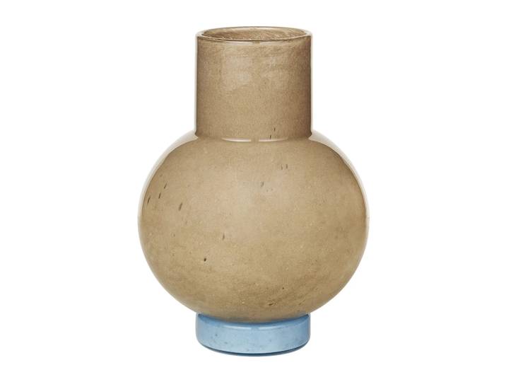 Broste Copenhagen Vase Mari 27 cm Taupe-seranity light blue
