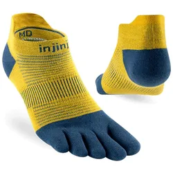 Injinji Unisex Run Lightweight No-Show schwarz