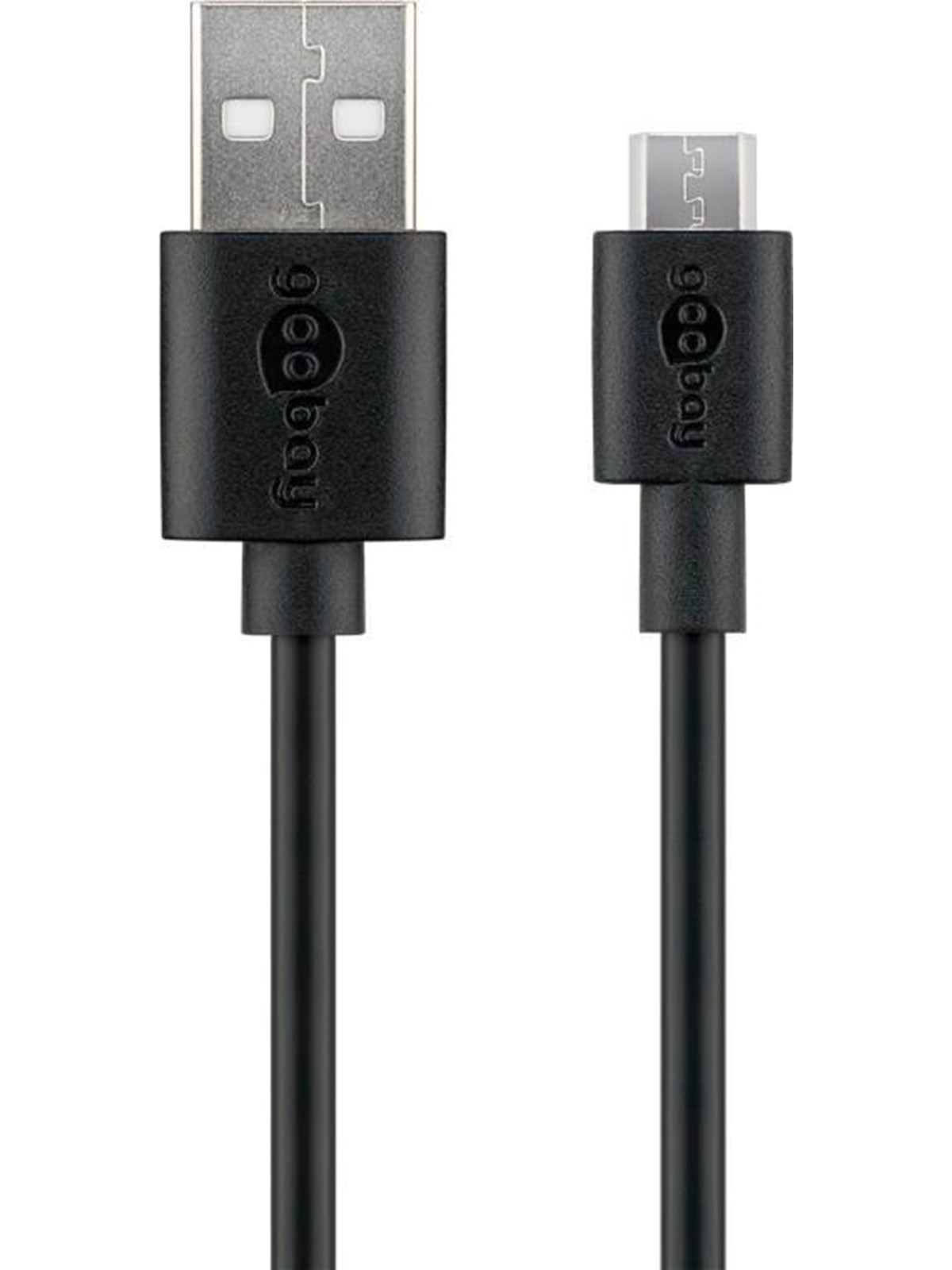 Pro USB-A USB Micro-B - 0.5m - Schwarz