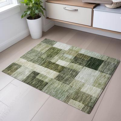 Addison Rugs Premium Washable Super Soft Causal Blocky Mayfield Rug