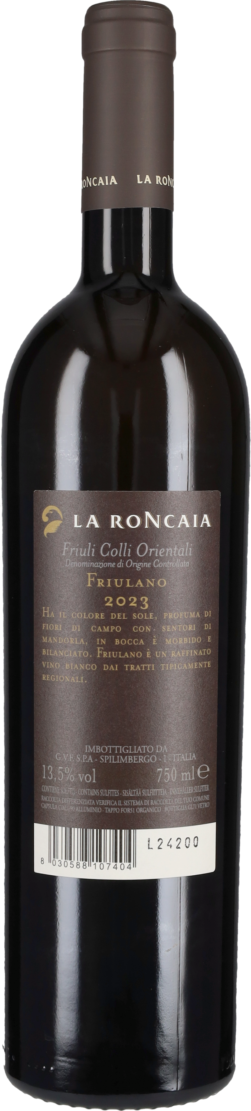Friulano La Roncaia 2023