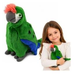 Lean Toys Maskottchen: Grüner Ara (72493706)