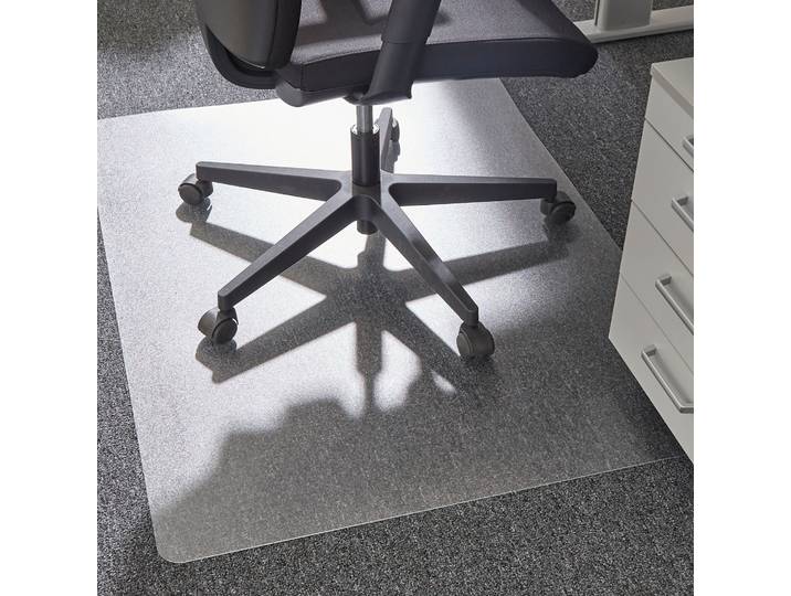 Bodenschutzmatte ANDIAMO Premium Bürostuhlmatte, Made in Switzerland , transparent, B:74cm H:1,7mm L:120cm, Polyethylenterephthalat (PET), Bodenschutzplatten, Bodenschutzmatte, Bodenschutzplatte, robust & strapazierfähig für den täglichen Gebrauch