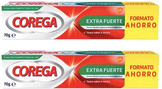 Corega Extra Fuerte 2x70 gr
