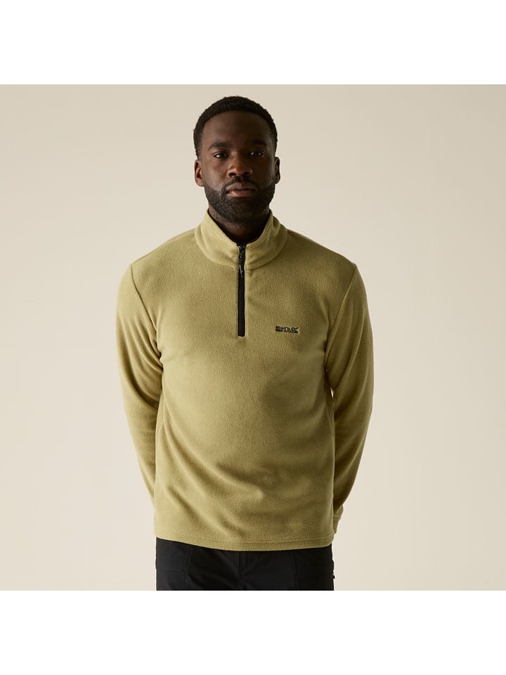 Regatta Fleecepullover "Thompson" in Gelb - XXL