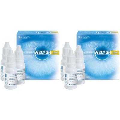 Vismed light Augentropfen 2x 2x3x15 ml