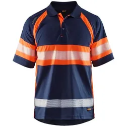 Blakläder, Arbeitsoberteil, UV-geschütztes Poloshirt mit hoher Sichtbarkeit (XL)