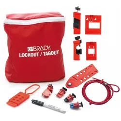 Brady, Zubehör Arbeitsschutz, LK-ELEC, Lockout-Set für Elektriker