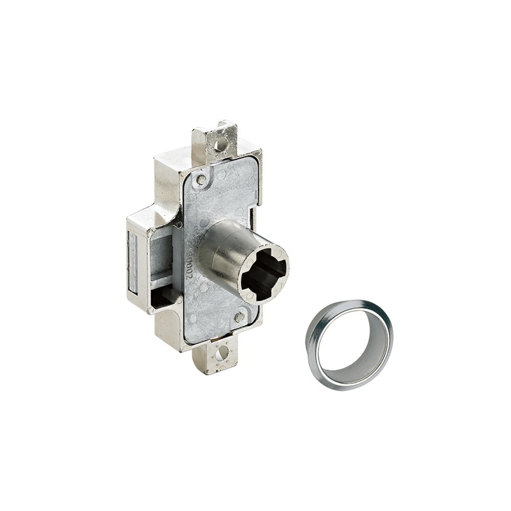Hettich Möbel Zylinderdrehstangenschloss-Set Prestige 2000, Dornmaß: 15 mm, Zylinderlänge: 20 mm 9133906