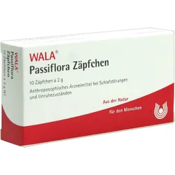 Passiflora Zäpfchen 10X2 g Suppositorien