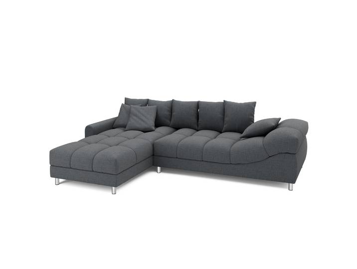 Ecksofa SUMMER links anthrazit