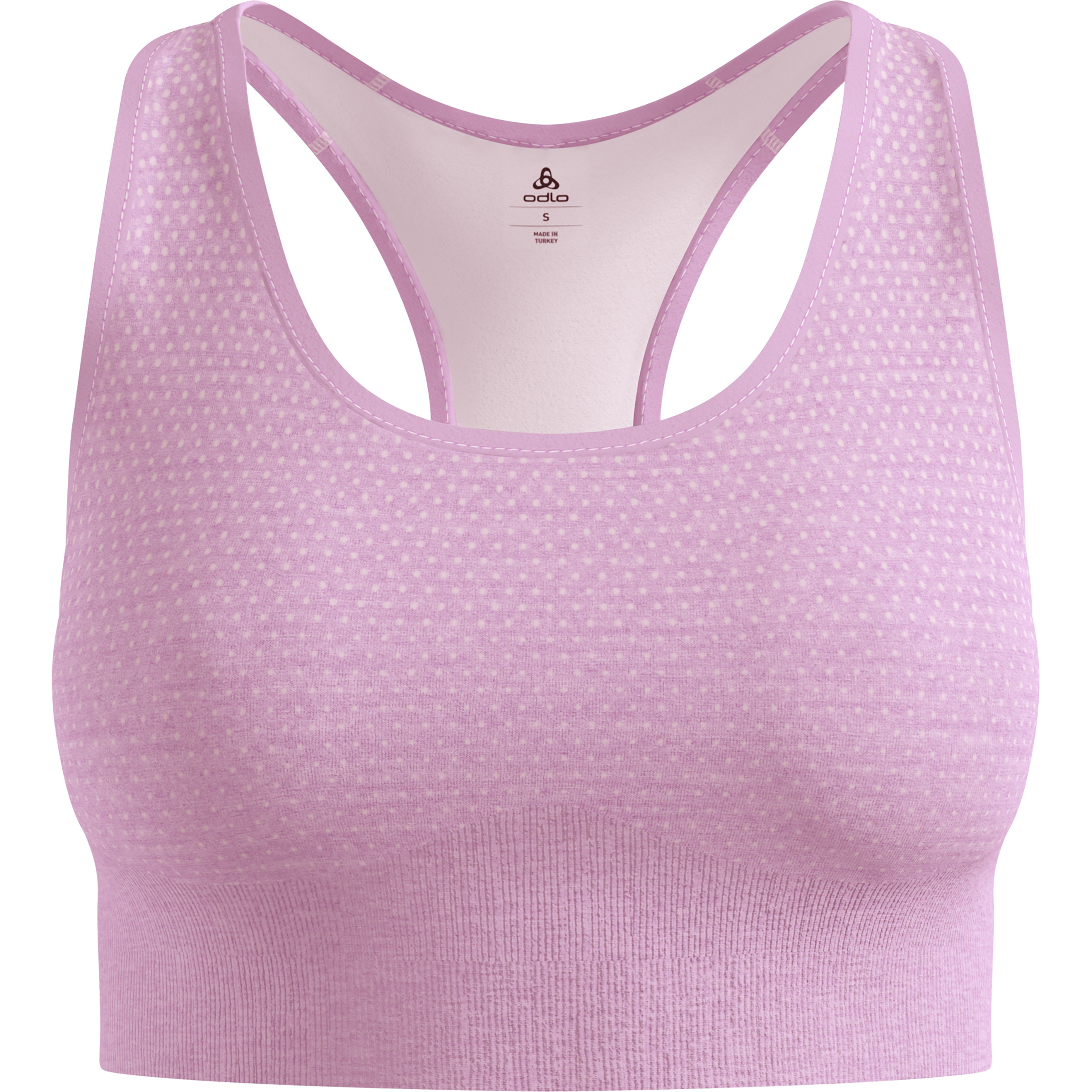 Odlo Seamless Medium Padded Sport BH Damen Sport-BHs rosa Größe S Elastisch