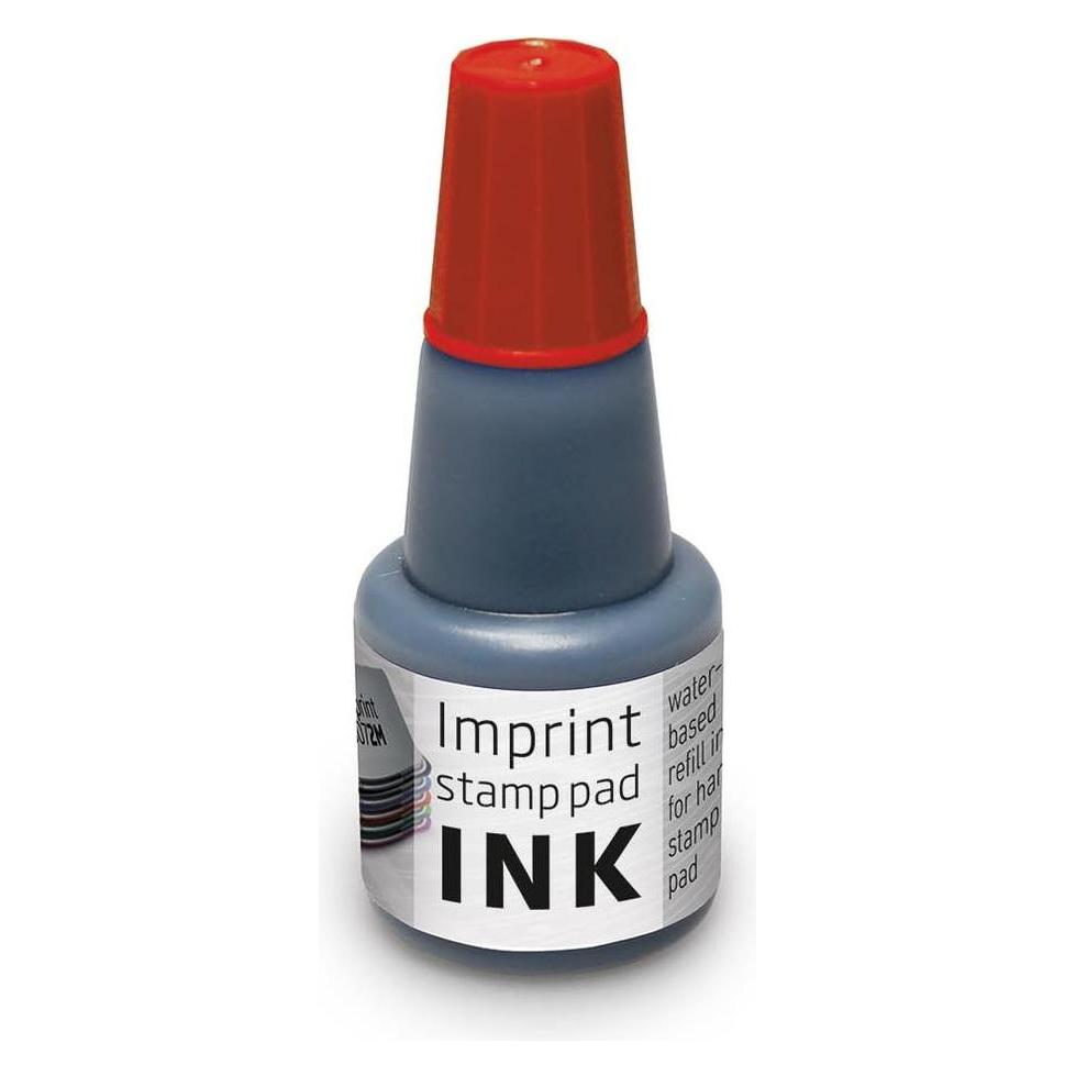 Trodat Stempelfarbe Imprint Wasserbasierend rot 24ML 7711 (143658)