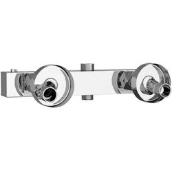 vidaXL, Duscharmatur + Badewannenarmatur, Thermostatische Dusche