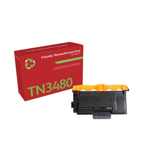 Xerox Everyday Reman. Toner ers. Brother TN3480