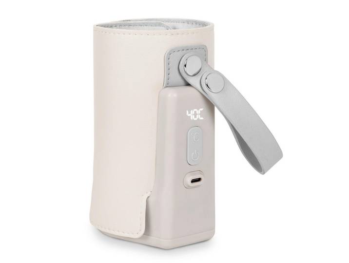 Lionelo Babykostwärmer Thermup Go Plus, Beige Sand, 12x6x6 cm, Temperaturregler, Füttern, Babykostwärmer & Sterilisatoren