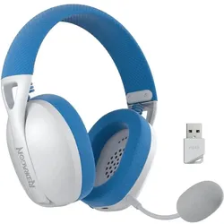 Redragon H848 Wireless Bluetooth Gaming Headset Blau (Kabelgebunden, Kabellos), Gaming Headset, Weiss, Blau