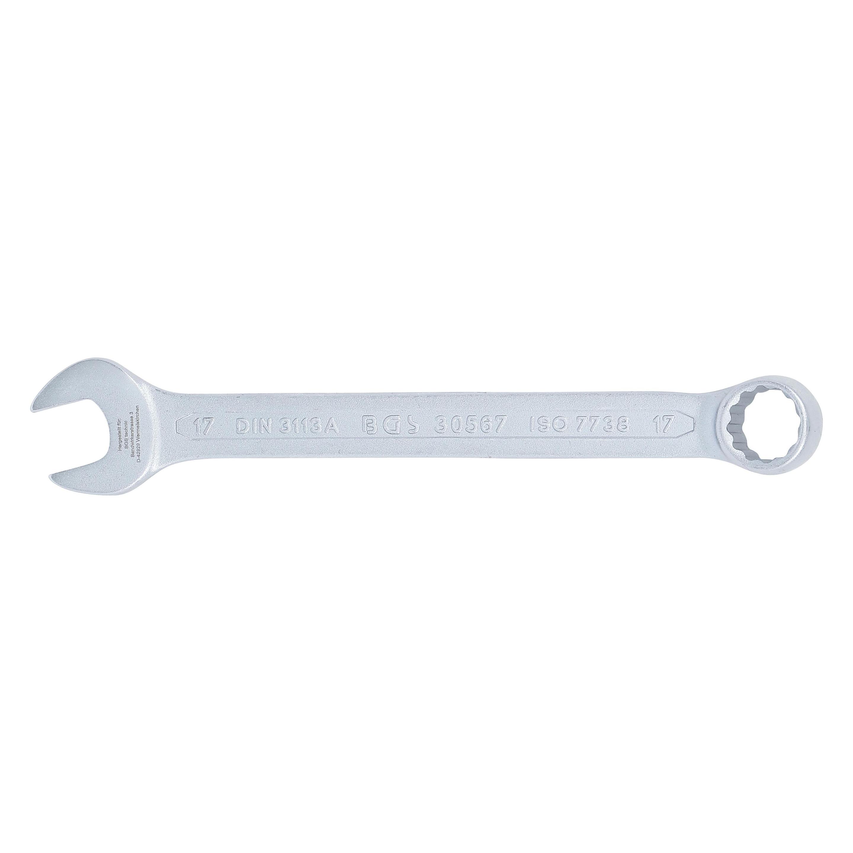 BGS Maul-Ringschlüssel SW 17 mm (17 mm) (30567)