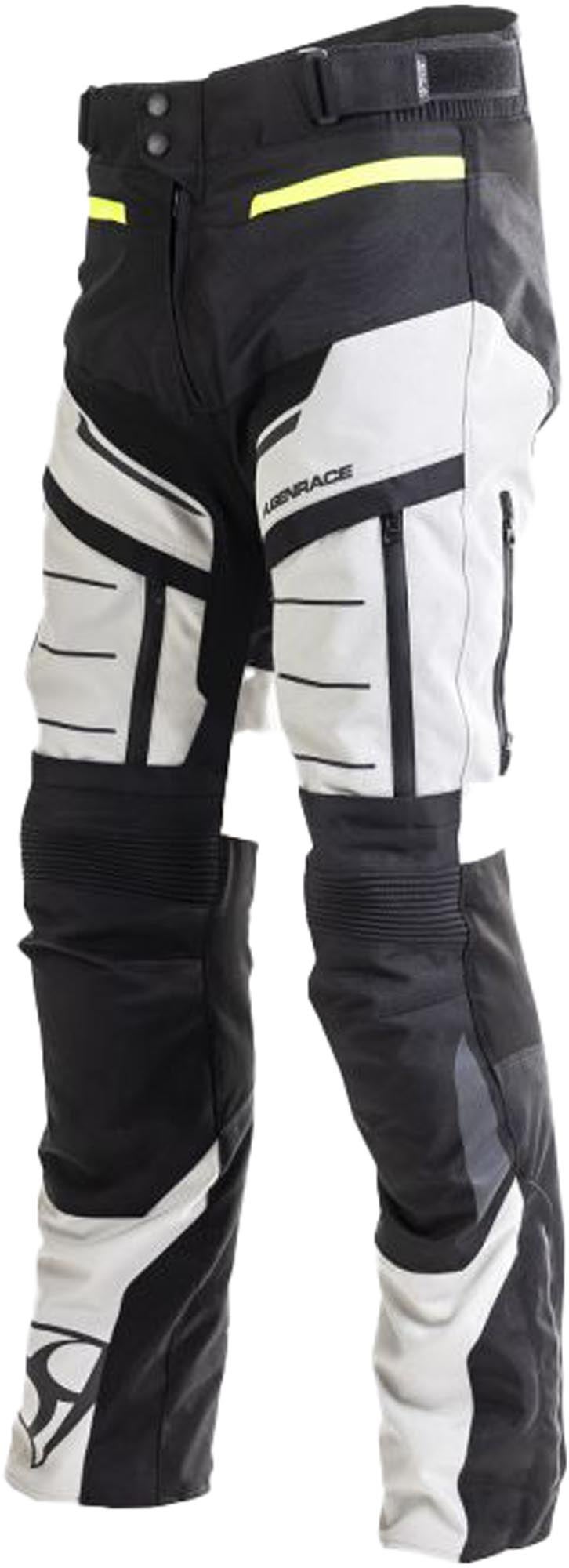 MUGENRACE Buena Vista Motorrad Textilhose NP-MNR-2653-GRBLYE-XS
