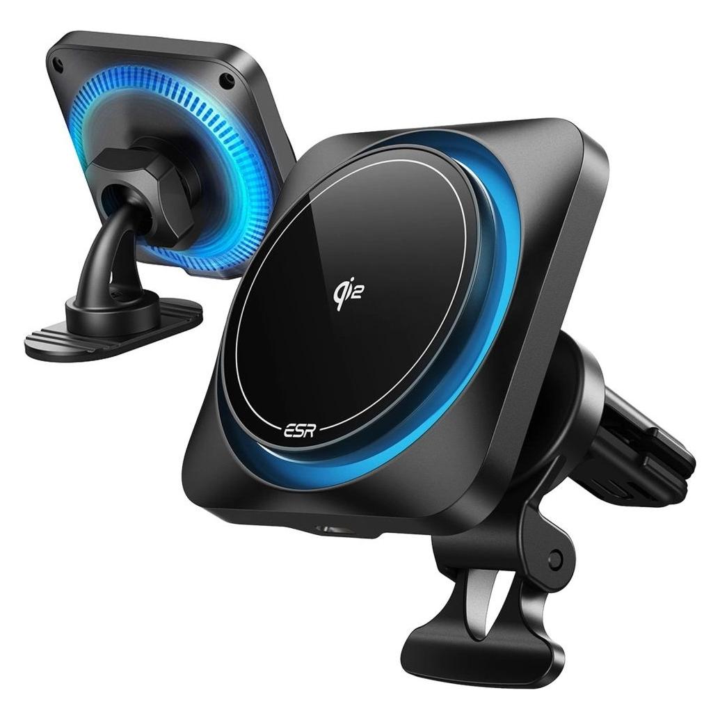 ESR HaloLock CryoBoost MagSafe Car Mount Wireless Charger (26255-0)