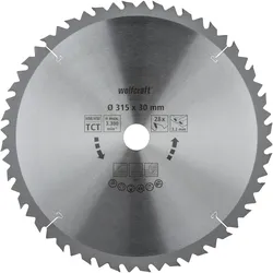 wolfcraft, Sägeblatt, 1 Tischkreissägebl. HM, 28 Zähne, ø315mm
