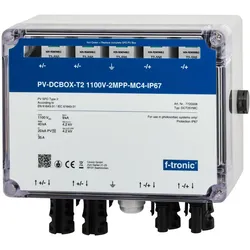 f-tronic 7720008 PV-DCBOX-T2 1100V-2MPP, MC4-IP67, DCT25YMC