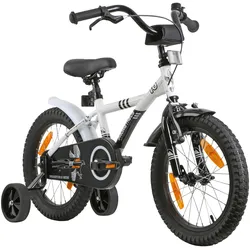 PROMETHEUS BICYCLES Kinderfahrrad Hawk 16 Zoll, weiss | schwarz