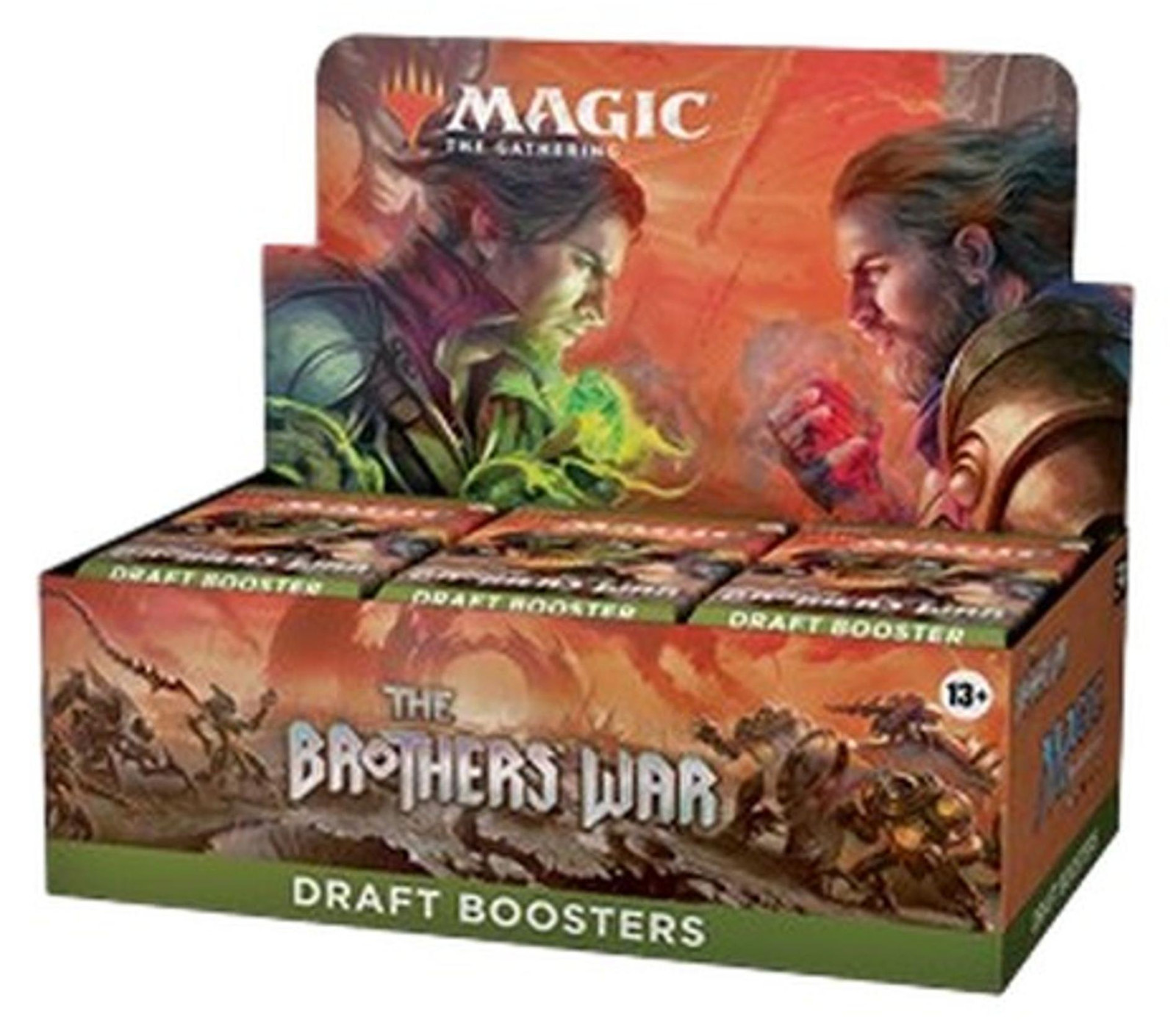 Wizards of the Coast Magic: The Gathering The Brothers War Draft Booster Box