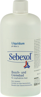 DEVESA Dr.Reingraber GmbH & Co. KG SEBEXOL Liquidum Dusch- und Cremebad 500 ml 02705354