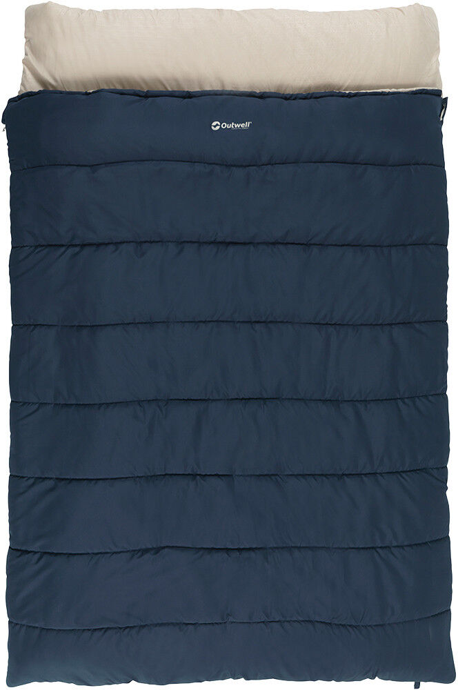 Outwell contour lux double saco de dormir Azul (UNICA)